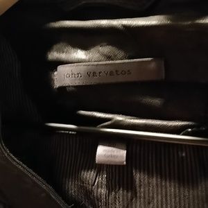 John Varvatos Leather Moto Jacket